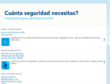 Tablet Screenshot of cuantaseguridadnecesitas.com